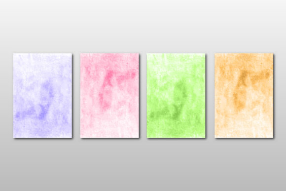 Abstract Colorful Soft Watercolor Set: Premium Graphic Templates