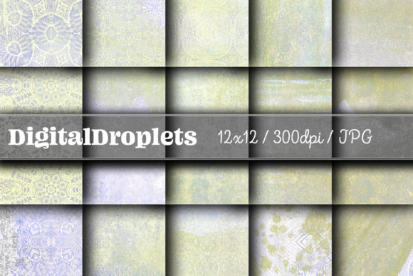 Boho Geom Papers Vol. 141: Perfect Backgrounds for Craft