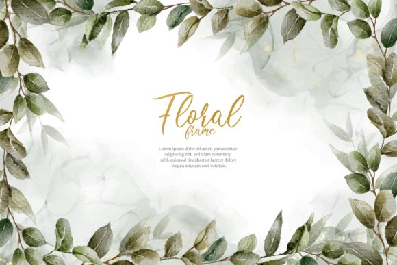 Elegant Foliage Frame: Premium Backgrounds Review