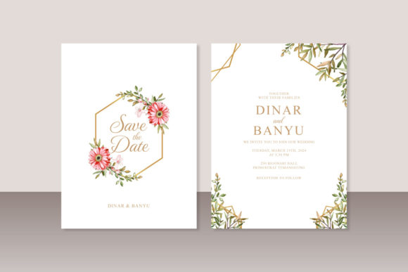 Elegant Wedding Invitation Watercolor: Print Templates Review