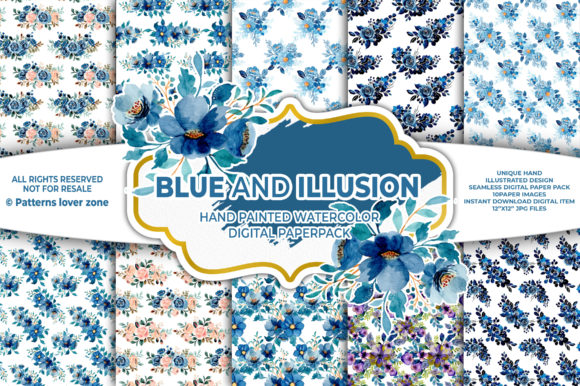Floral Watercolor Seamless Pattern VLO32 Review