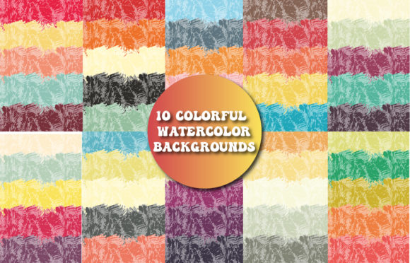 Review: 10 Colorful Watercolor Backgrounds for Brands