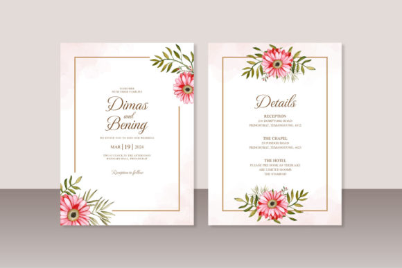 Review: Minimalist Wedding Invitation Floral Design