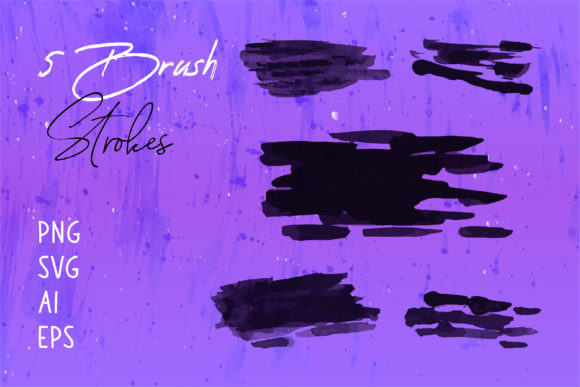 Reviewing Brush Stroke Clipart & Watercolor Brushes