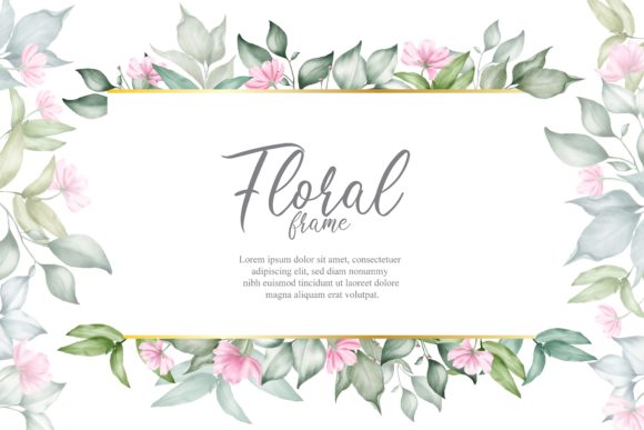 Watercolor Floral Background Template Review