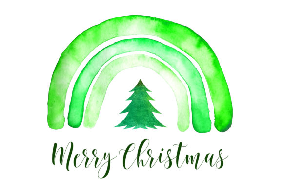 Watercolor Tree Sublimation, Rainbow Png for Crafts